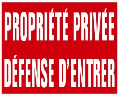 PANNEAU AKILUX PROPRIETE PRIVEE