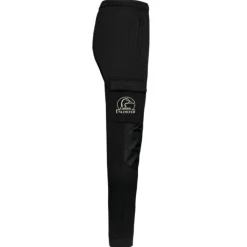 PANTALON CARGO MOLLETONE NOIR
