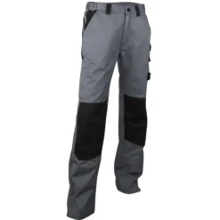 PANTALON DE TRAVAIL GRIS/NOIR
