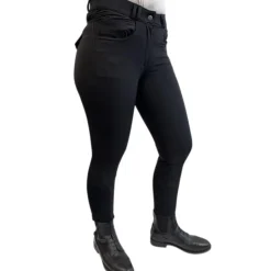 PANTALON SOPHIE GRIP GENOUX NOIR