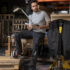 PANTALON STRECH GRIS VULCAIN