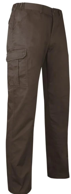 PANTALON TREILLIS DAIM MARRON