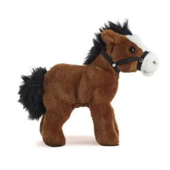 PELUCHE CHEVAL AV BRIDE 23CM