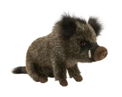 PELUCHE SANGLIER ASSIS H20CM L28CM