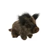 PELUCHE SANGLIER ASSIS H14CM L18CM