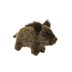 PELUCHE SANGLIER H10CM L18CM