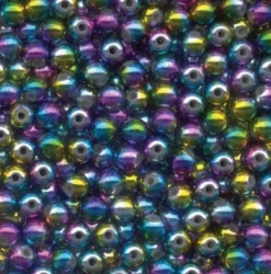 PERLES ARC-EN-CIEL 5 MM X50
