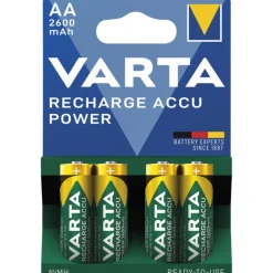 PILE AA/R6 RECHARGEABLE X4 2600MAH