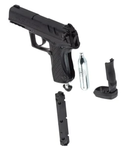 PISTOLET CO2 BLOWBACK CAL 4,5