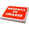 PLAQUE AKILUX RESERVE DE CHASSE X10