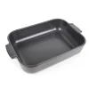 PLAT FOUR RECTANGULAIRE 36CM ARDOISE