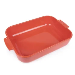 PLAT FOUR RECTANGULAIRE 36CM ROUGE