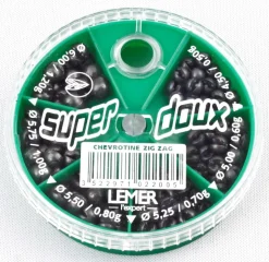 PLOMB BOITE CHEVROTINE ZIG-ZAG X6