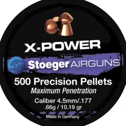 PLOMBS 4.5MM XPOWER TETE RONDE 0.66G