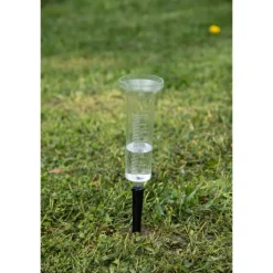 PLUVIOMETRE PLASTIQUE AVEC PIED 44CM