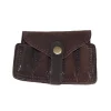 POCHETTE 5 BALLES LISSE CROUTE CUIR