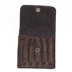 POCHETTE 5 BALLES RAYEES CROUTE CUIR