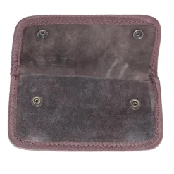 POCHETTE 10 BALLES RAYEES CROUTE CUIR