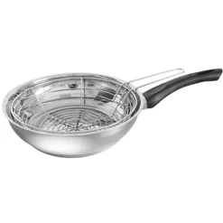 POELE A FRITURE INOX 26CM