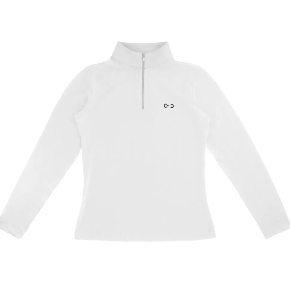 POLO DE CONCOURS REINE FEMME BLANC