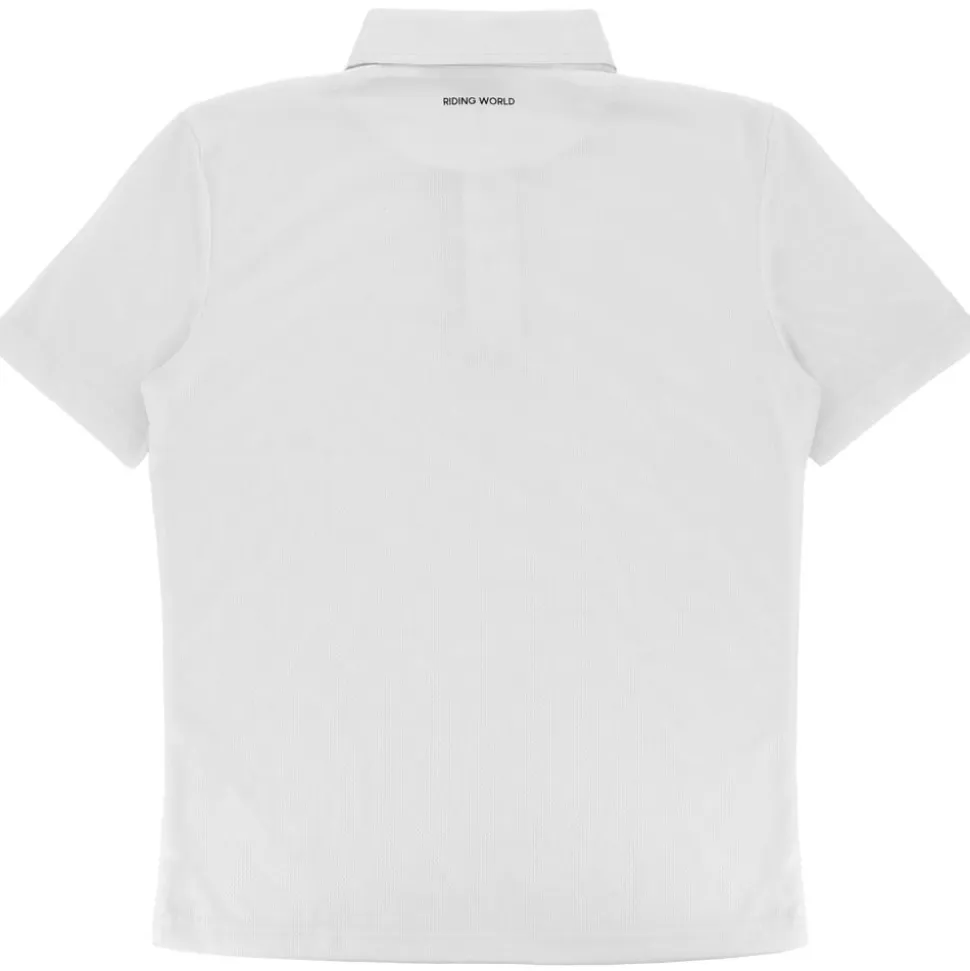 POLO DE CONCOURS ROMAIN ENFANT BLANC