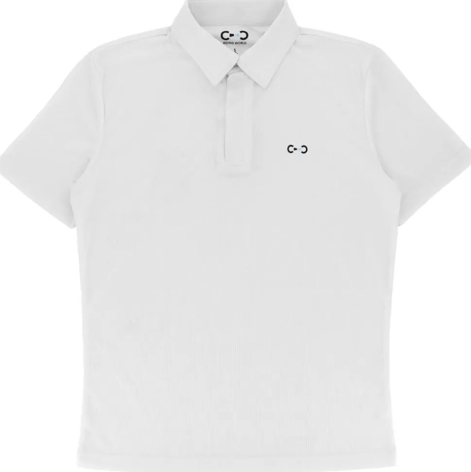 POLO DE CONCOURS ROMAIN HOMME BLANC
