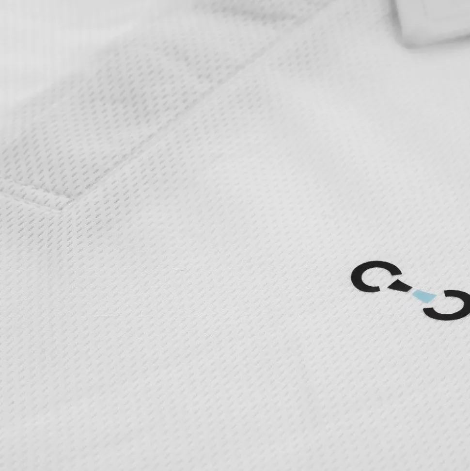 POLO DE CONCOURS ROMAIN HOMME BLANC