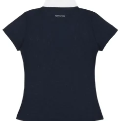 POLO DE CONCOURS ROXANE ENFANT MARINE