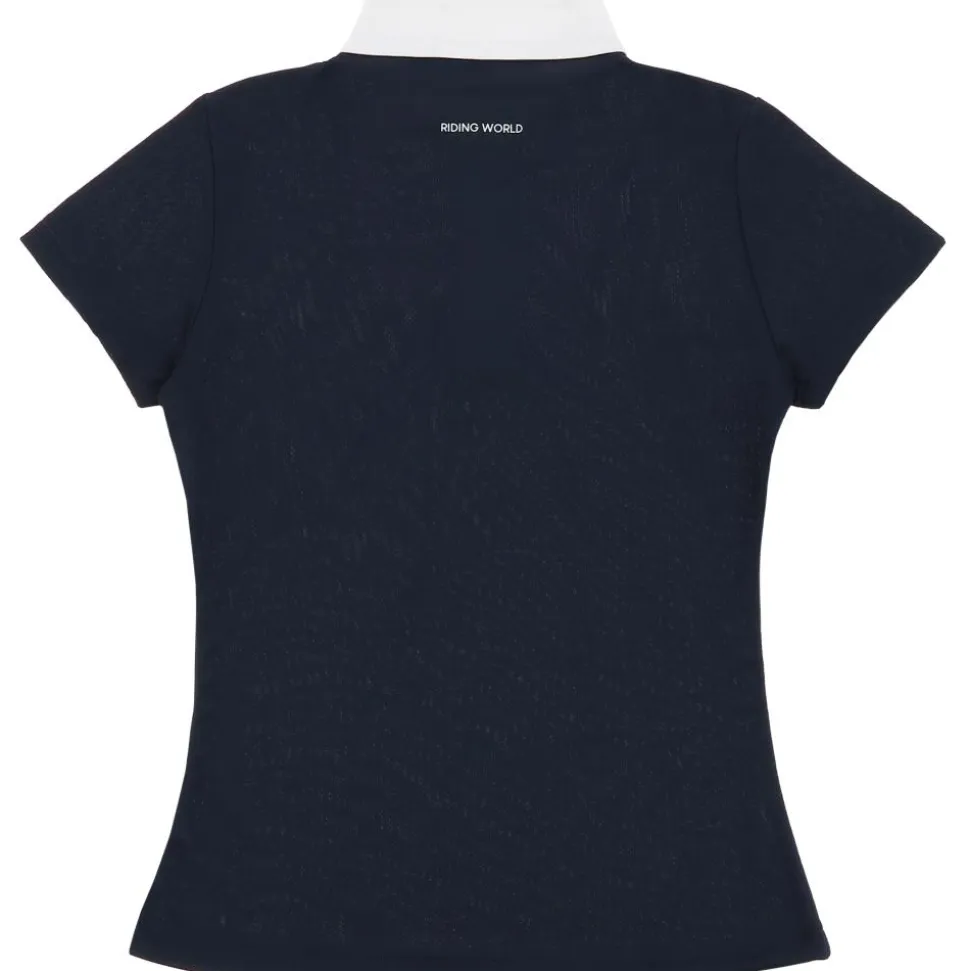 POLO DE CONCOURS ROXANE ENFANT MARINE