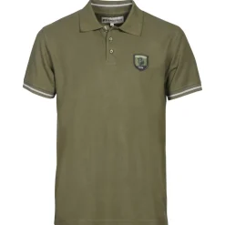 POLO HOMME MANCHES COURTES SANGLIER