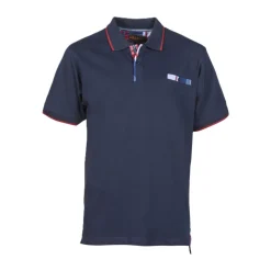 POLO HOMME MANCHES COURTES RANDO MARINE