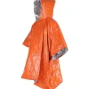 PONCHO DE SURVIE RÉUTILISABLE ORANGE OU KAKI