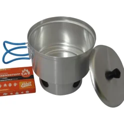 POPOTE RECHAUD AVEC COMBUSTIBLE