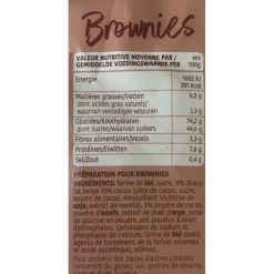 PREPARATION A BROWNIES 0.4KG