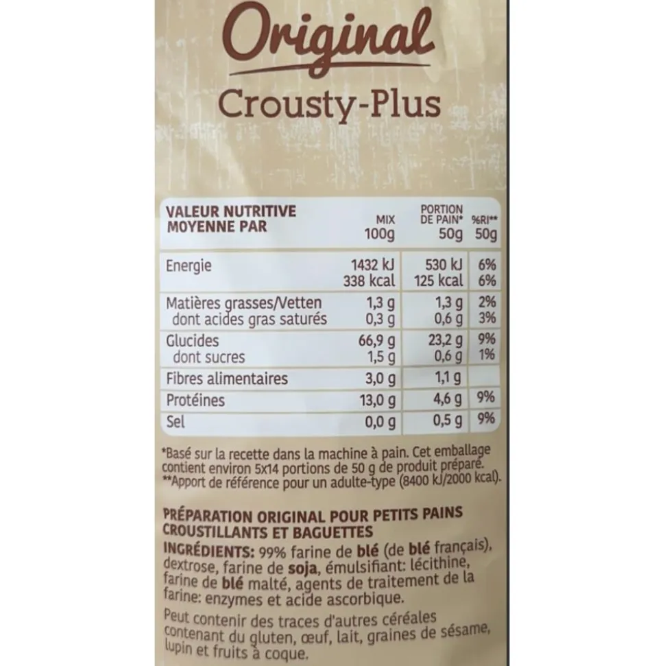 PREPARATION CROUSTY PLUS 2.5KG