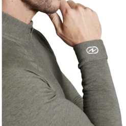 PULL COL ZIPPE COMFORT 5 KAKI