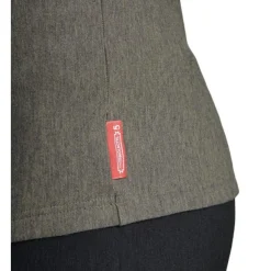 PULL COL ZIPPE COMFORT 5 KAKI