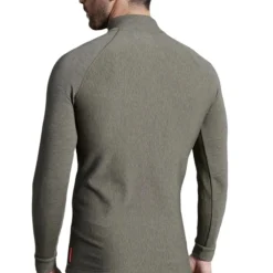 PULL COL ZIPPE COMFORT 5 KAKI