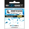 RESSORT DE BLOCAGE INOX + GAINE SILICONE