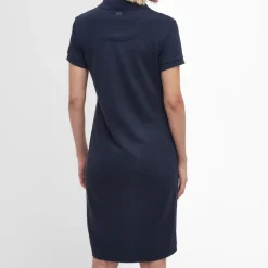 ROBE POLO DRESS NAVY BICOLORE