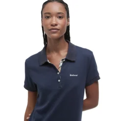 ROBE POLO DRESS NAVY BICOLORE