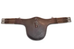 SANGLE BAVETTE EVO CUIR BRUN