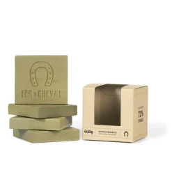 SAVON DE MARSEILLE 4 TRANCHES OLIVE