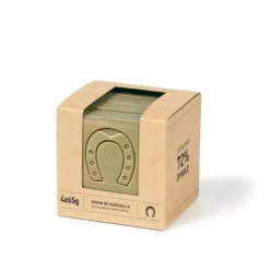 SAVON DE MARSEILLE 4 TRANCHES OLIVE