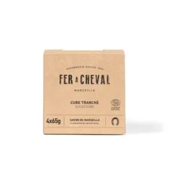 SAVON DE MARSEILLE 4 TRANCHES OLIVE
