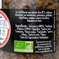 SEL MARIN FOU N°1 250G