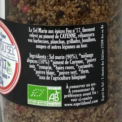 SEL MARIN FOU N°17 250G
