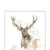 SERVIETTE CERF MODERNE PM