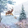 SERVIETTE FAMILLE CERF