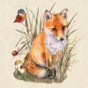 SERVIETTE RENARD